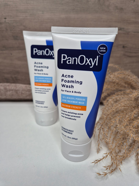 Nettoyant Moussant Anti-Acné PanOxyl - Force Maximale (10% Peroxyde de Benzoyle)