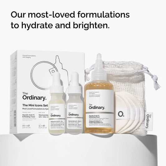 The Ordinary - The Daily Set (Coffret Routine Complète 3 Pièces)